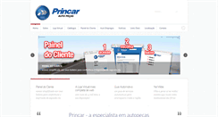 Desktop Screenshot of princar.com.br