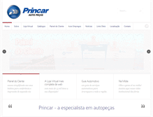 Tablet Screenshot of princar.com.br